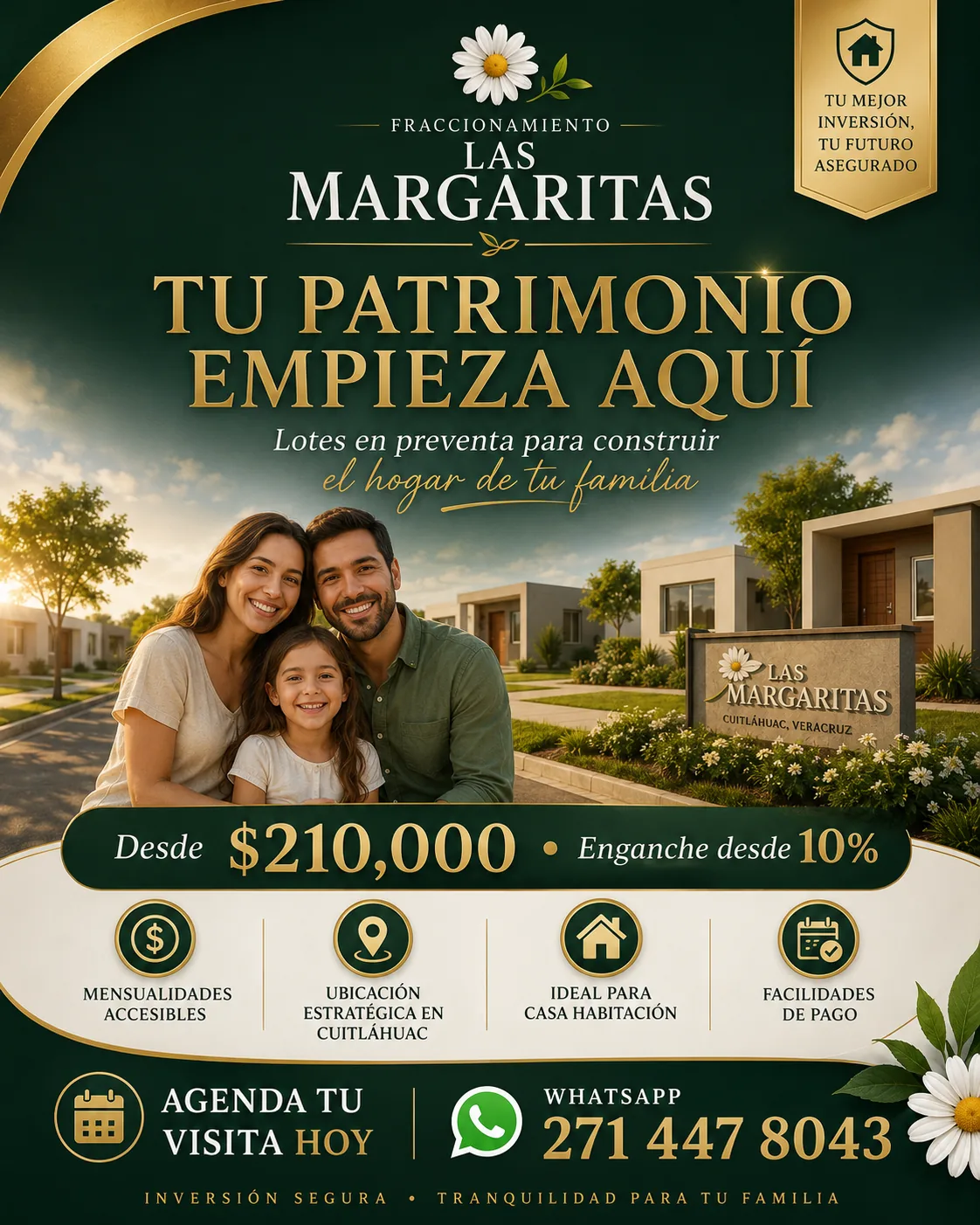 Campaña para familias locales